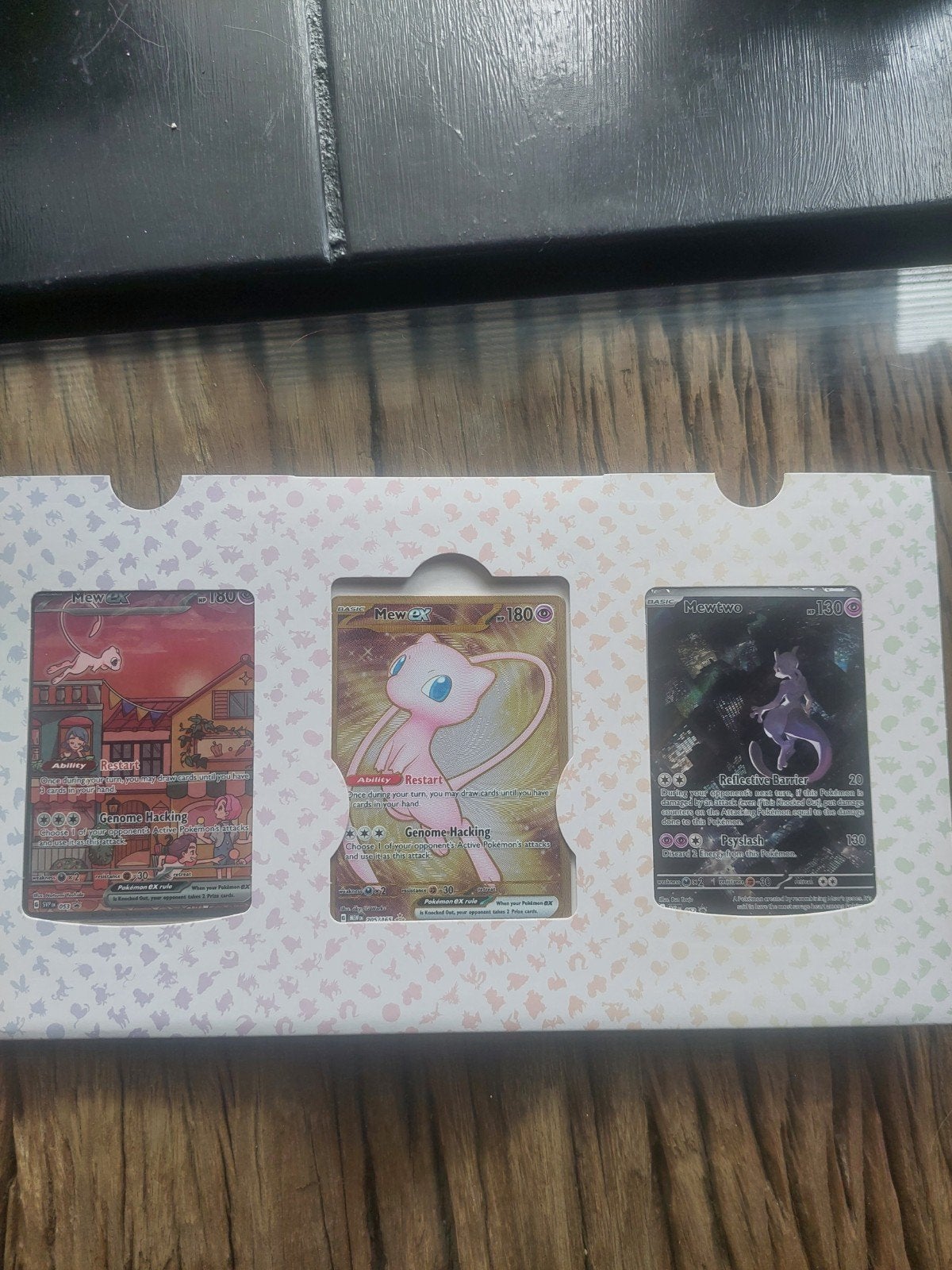 Pokémon Mew ex & Mewtwo 151 upc promo, Ophalen of Verzenden, Nieuw, Meerdere kaarten