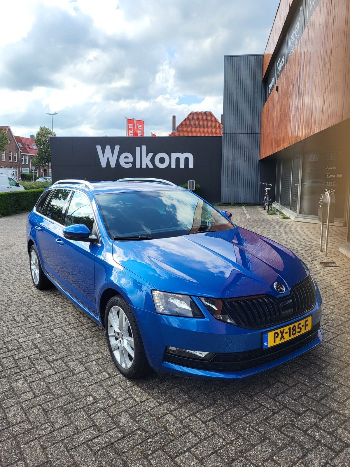 Skoda Octavia 1.0 TSI 115pk Stationwagen Greentech, Auto's, Skoda, Bedrijf, Octavia, ABS, Achteruitrijcamera, Adaptieve lichten