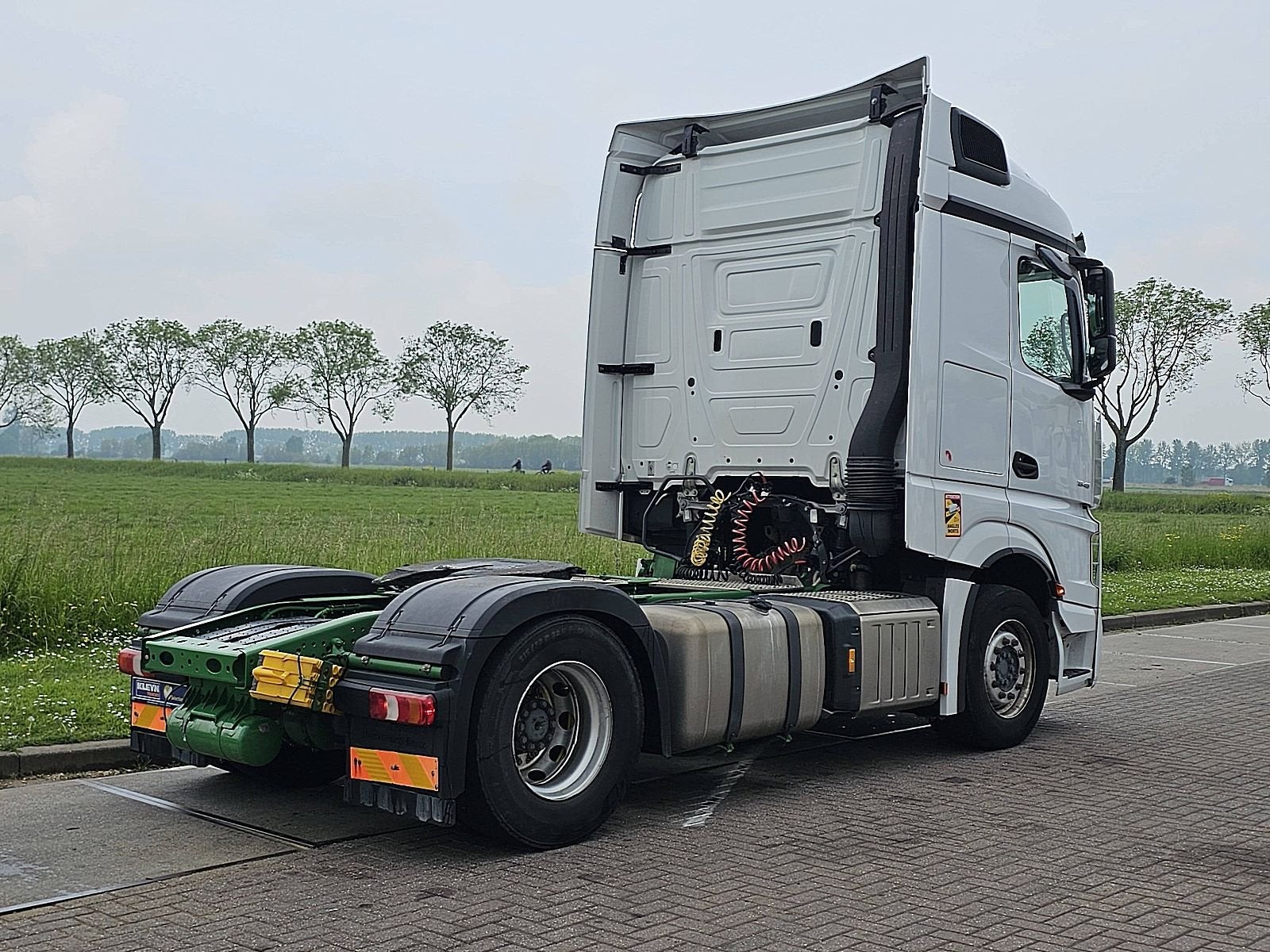 MERCEDES-BENZ ACTROS 1848 LS, Euro 6, Wit, Bedrijf, Diesel