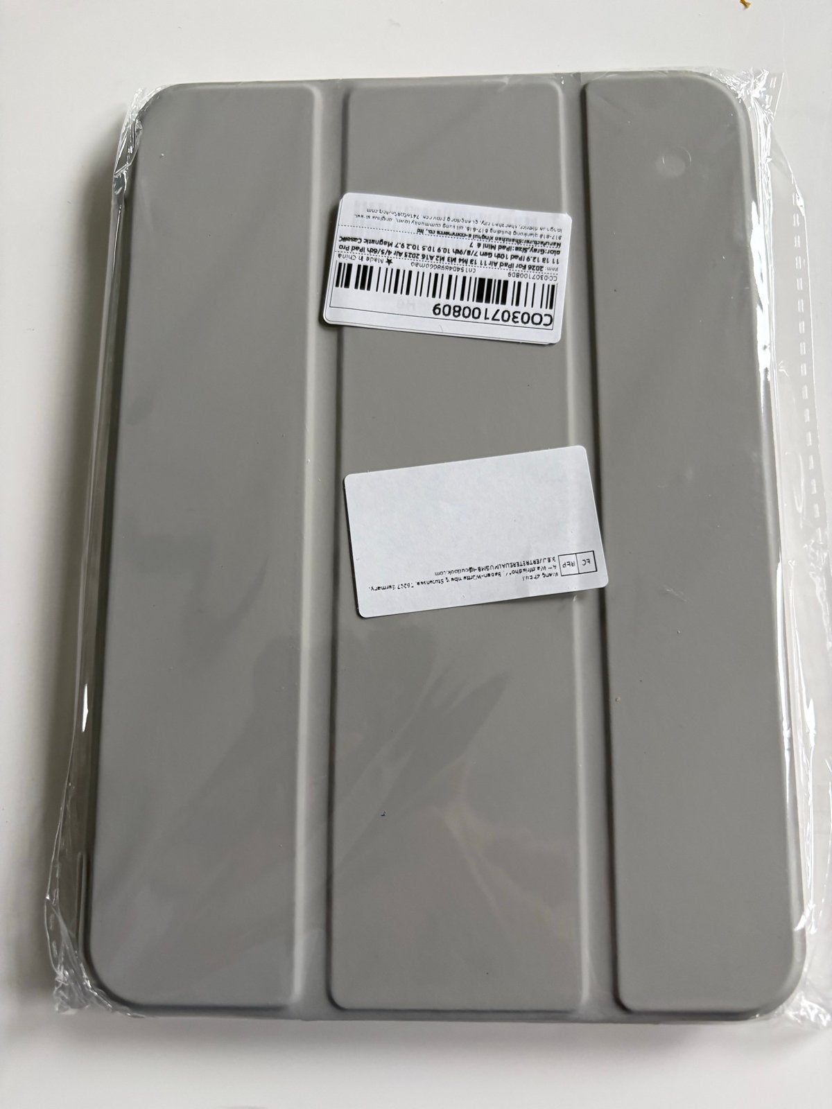 Cover voor iPad Mini 6/7 - Grijs, Ophalen of Verzenden, Nieuw, Grijs, Apple iPad Mini