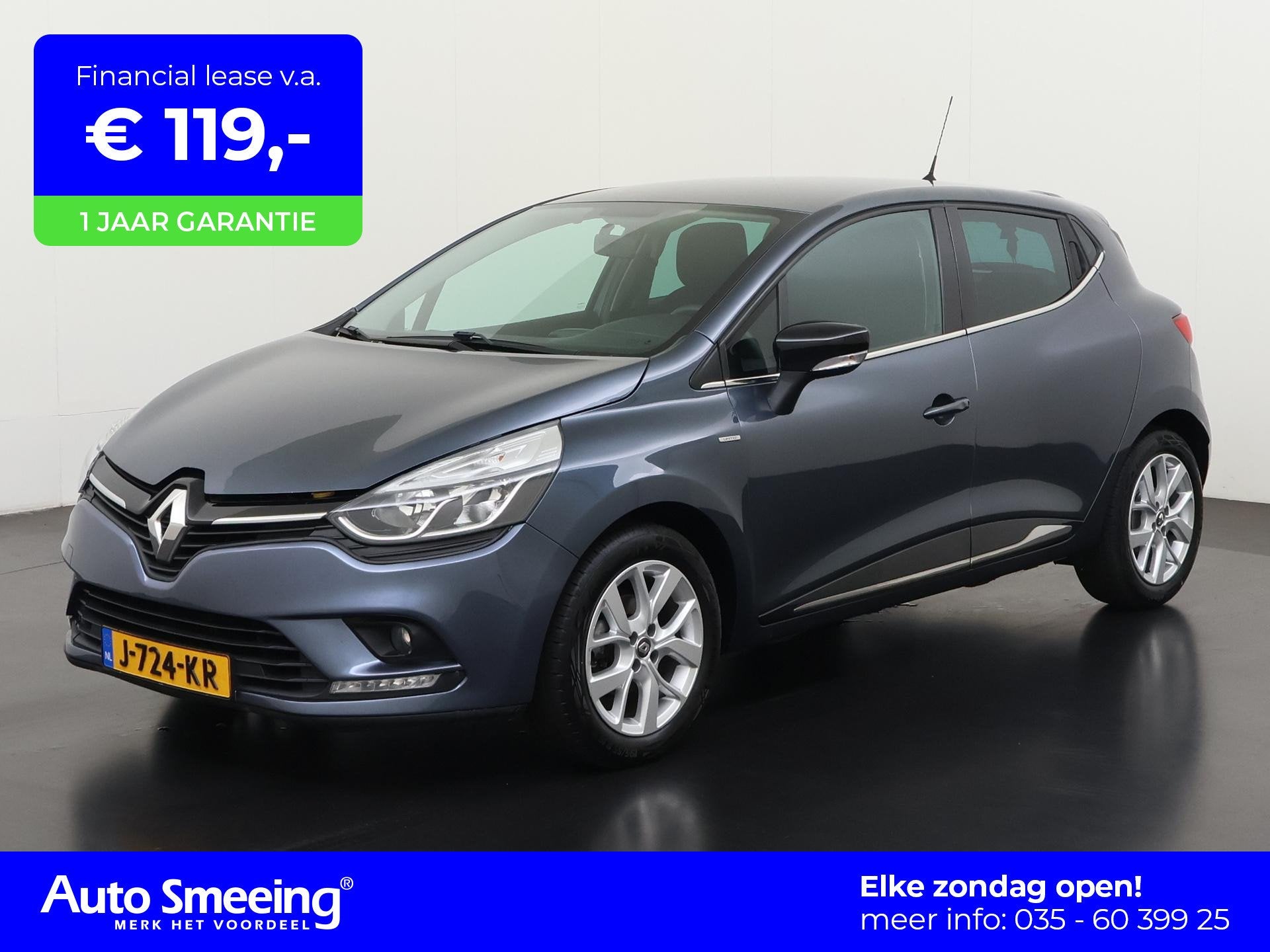 Renault Clio 0.9 TCe Limited | Navigatie | Parkeersensor | Z, 898 cc, Renault Nederland N.V., Renault, Handgeschakeld