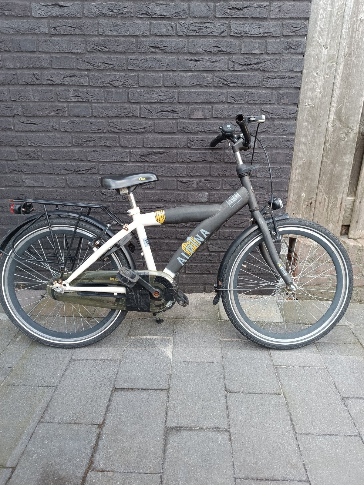 Alpina fiets, Ophalen, Gebruikt, 22 inch, Handrem