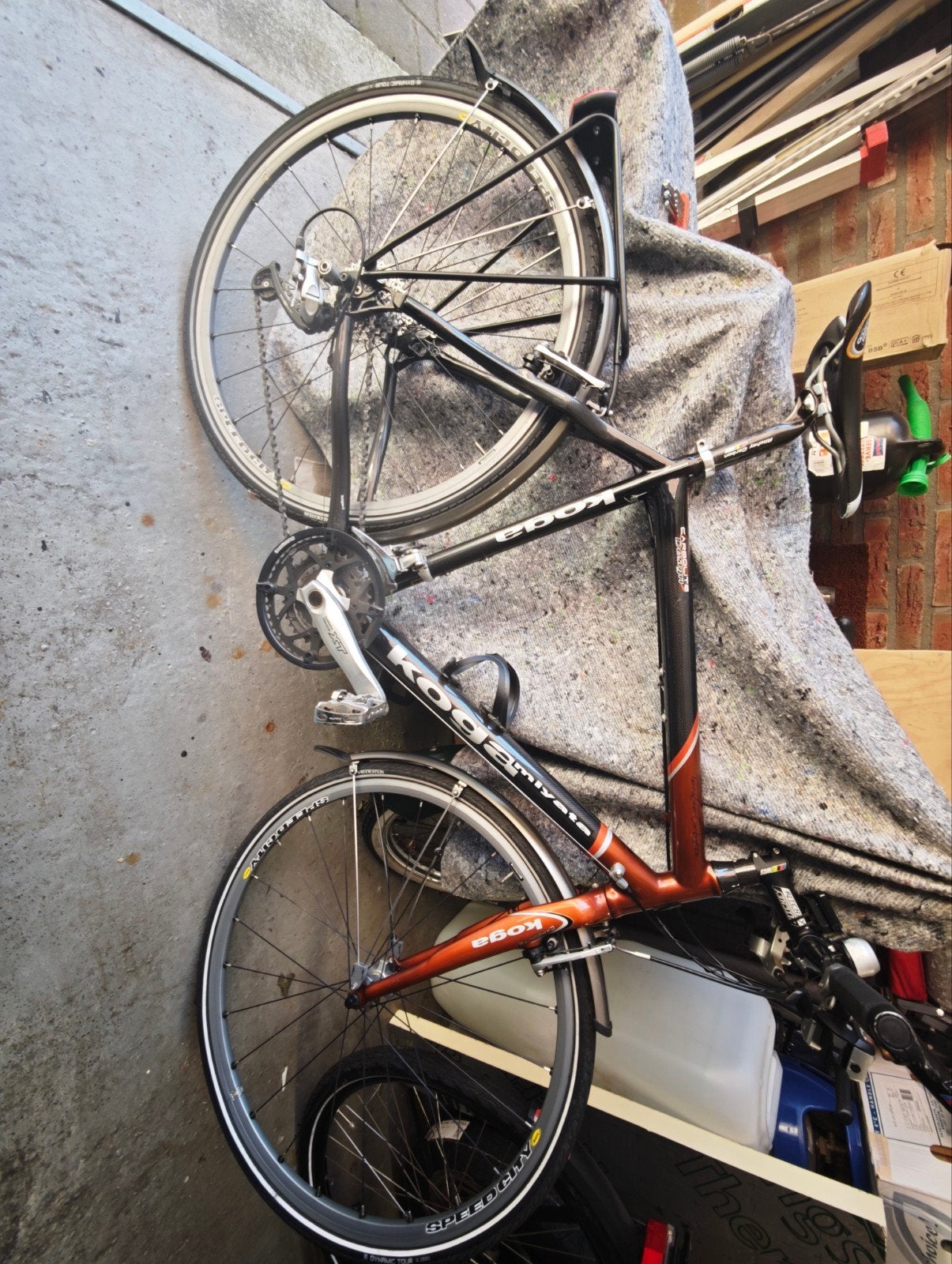 Koga Miyata Terraliner Carbolite, Ophalen, Velgrem, Zo goed als nieuw, 57 tot 61 cm