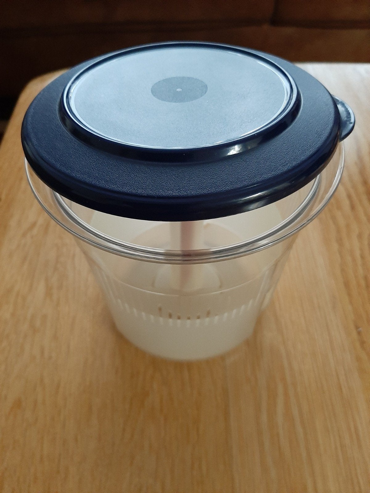Tupperware Zuurpot, Ophalen of Verzenden, Zo goed als nieuw, Blauw, Beker of Kan