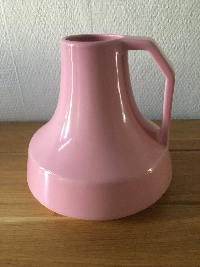 vaas Youniq vaas linda roze h 18 cm, Ophalen of Verzenden, Nieuw, Roze, Steen/keramiek