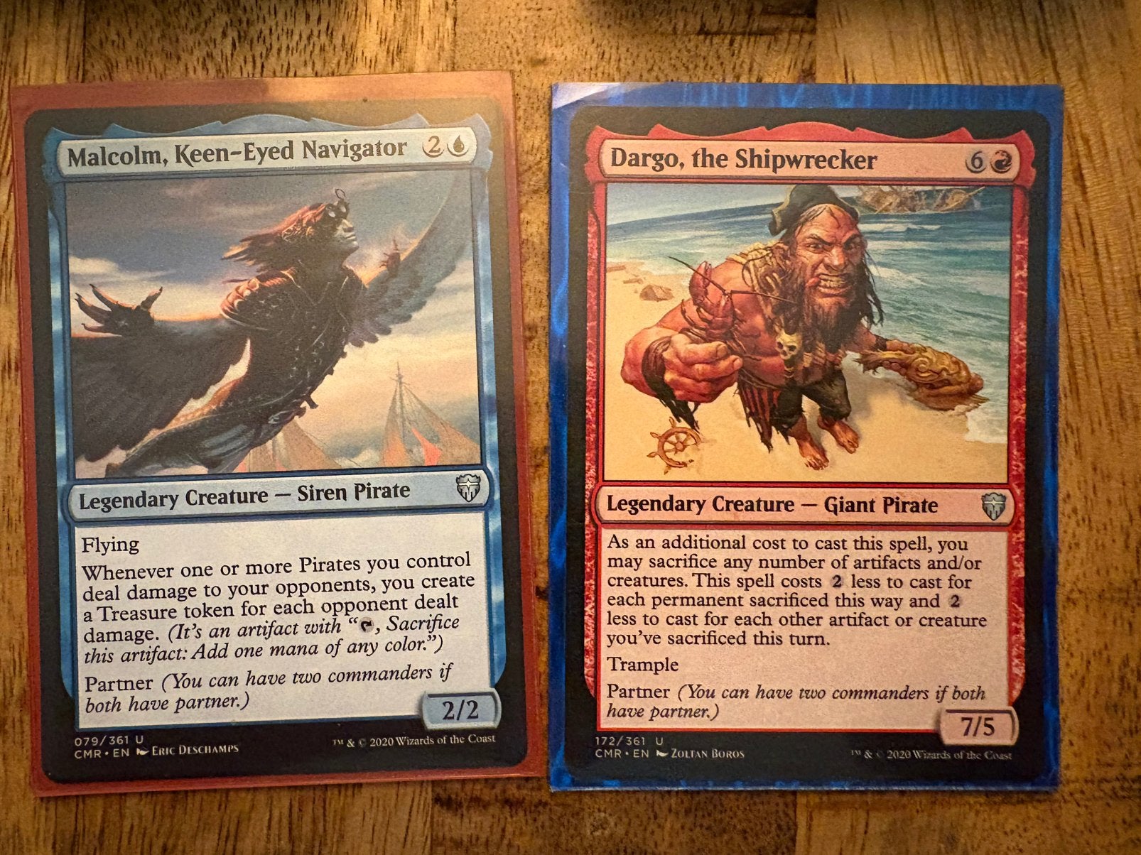 Drago en Malcolm mtg commander deck, Ophalen of Verzenden, Gebruikt, Speeldeck
