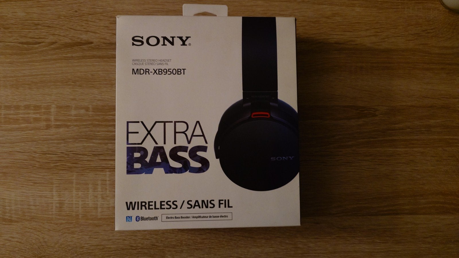 Sony MDR-XB950BT Extra Bass Draadloze Hoofdtelefoon, Nieuw, Ophalen of Verzenden, Draadloos, Zwart