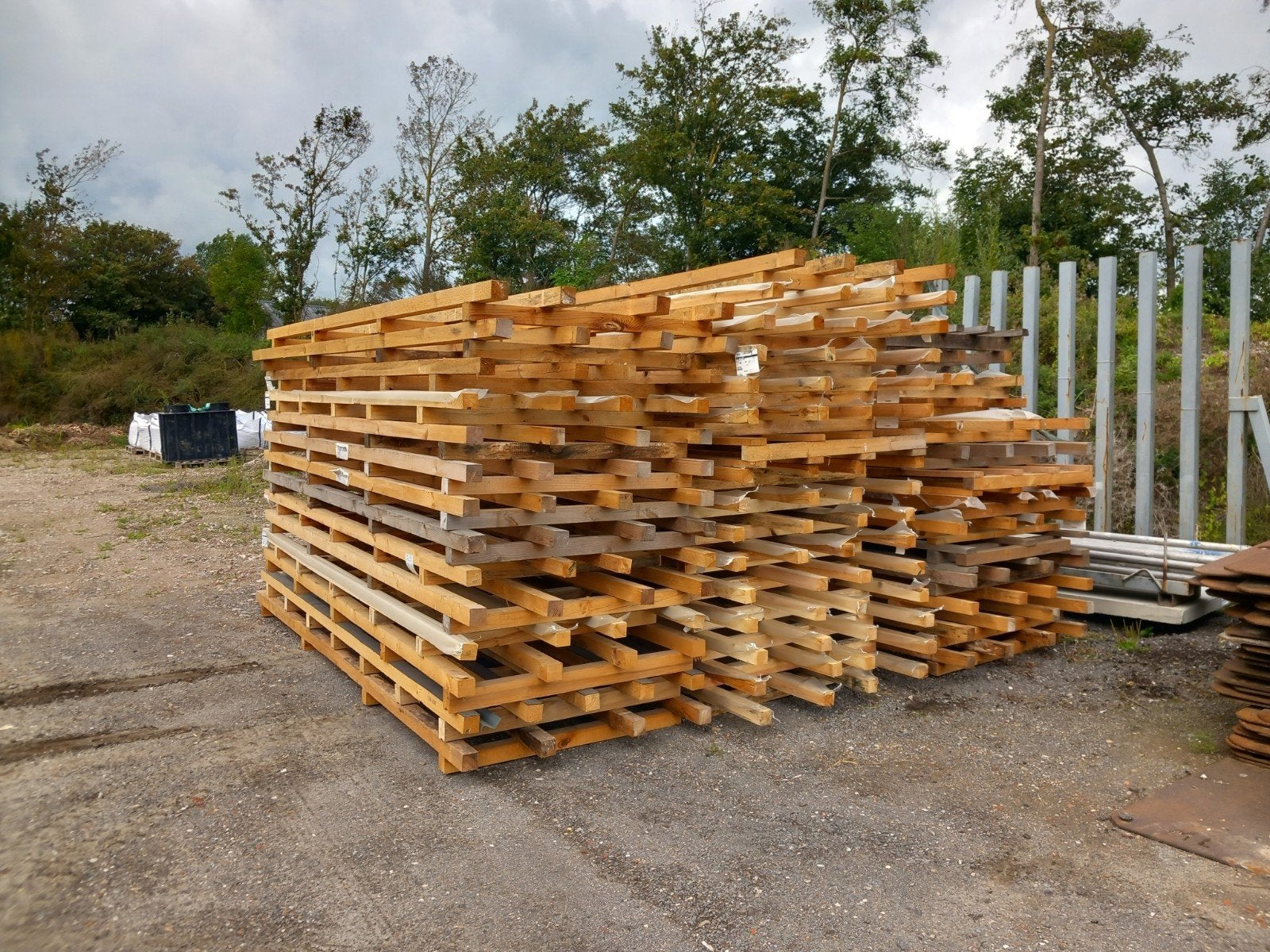 Grote houten pallets voor diverse toepassingen, Ophalen, Gebruikt