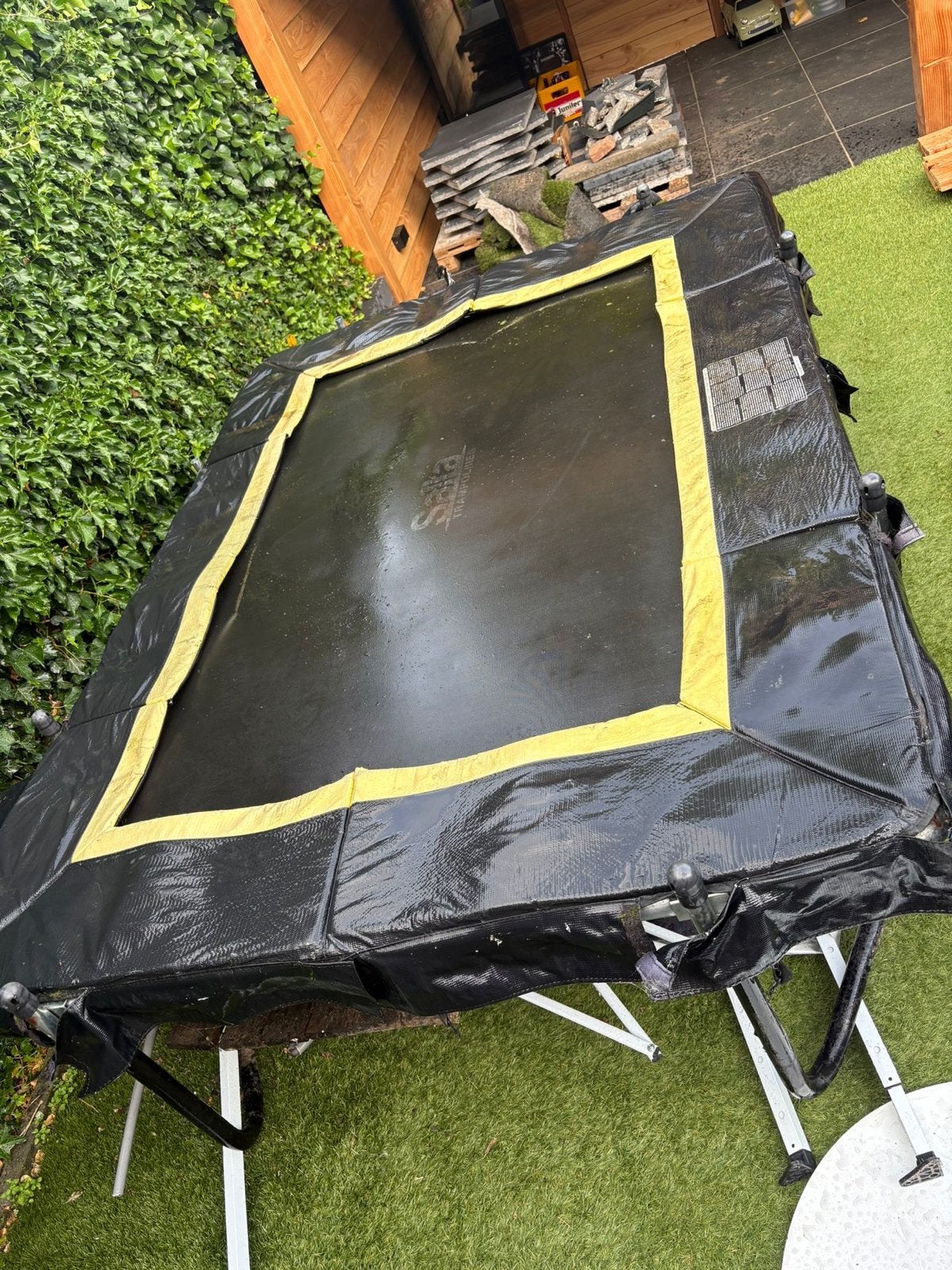 Grote Salta Trampoline 2.10 x 1.50 m, Ophalen, Gebruikt