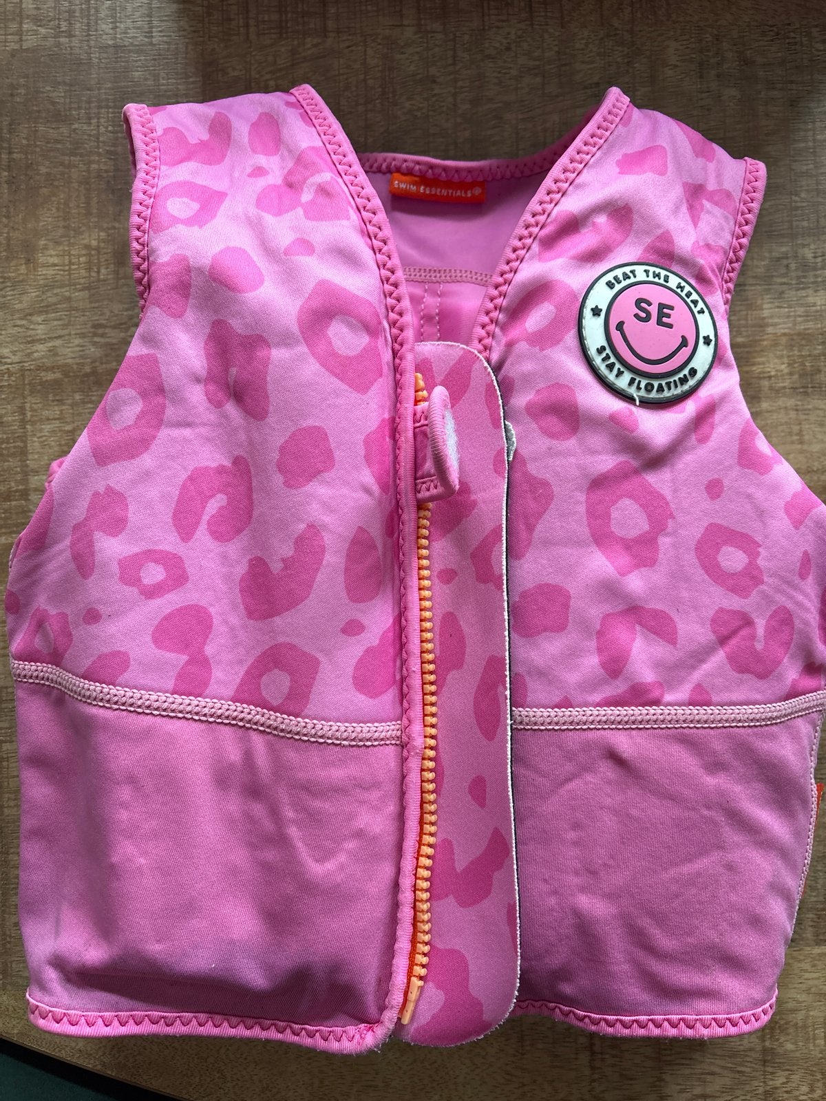 Swim Essentials Zwemvest Roze Luipaard 15-18 kg, Kinderen en Baby's, Babykleding | Baby-zwemkleding, Ophalen, Meisje, Overige maten