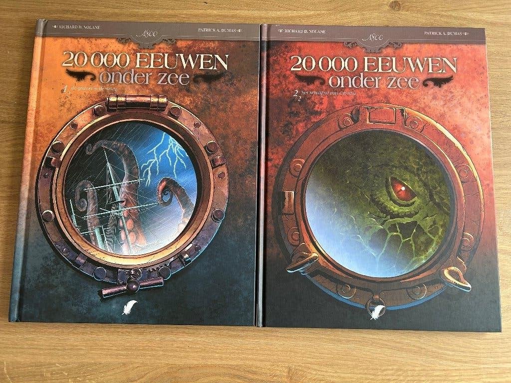 20.000 eeuwen onder zee - deel 1 en 2, Richard Nolane & Patrick Dumas, Nieuw, Ophalen of Verzenden, Meerdere stripboeken