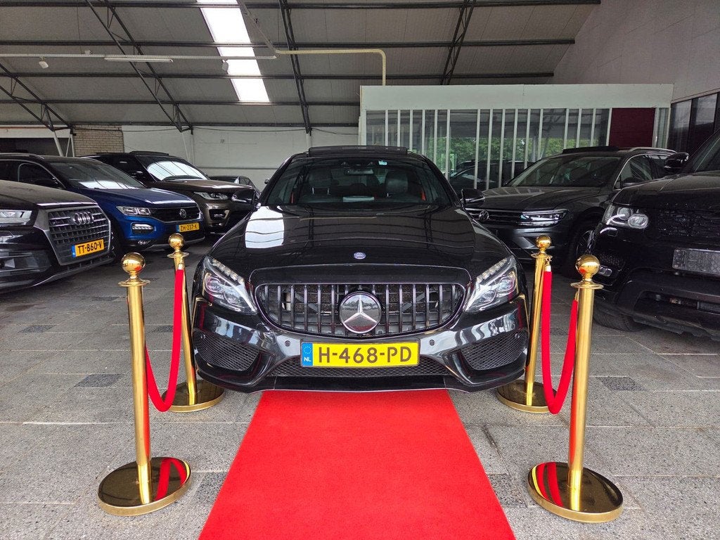 Mercedes-Benz C-klasse 220 CDI AMG BLACK PAKKET AUT LED PANO, Auto's, Automaat, Achterwielaandrijving, Euro 6, 4 cilinders