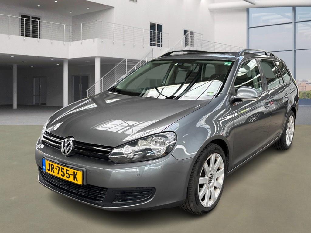Volkswagen Golf Variant 1.6 TDI Highline, Auto's, Voorwielaandrijving, Gebruikt, 4 cilinders, Alcantara