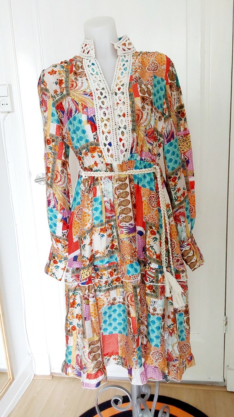 Mooie  Ibiza Style Jurk S-M nieuw, Kleding | Dames, Ophalen of Verzenden, Nieuw, Maat 36 (S), Overige kleuren