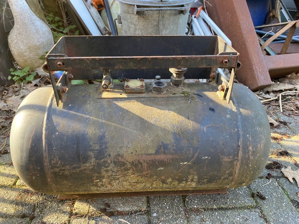 gastank heftruck, Ophalen, Gebruikt