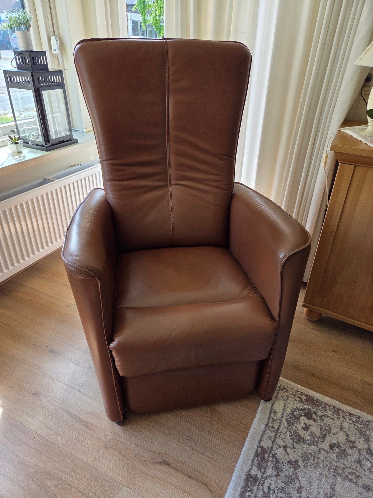 Prominent Sta-op stoel, Huis en Inrichting, Fauteuils, Ophalen, Minder dan 75 cm, 50 tot 75 cm
