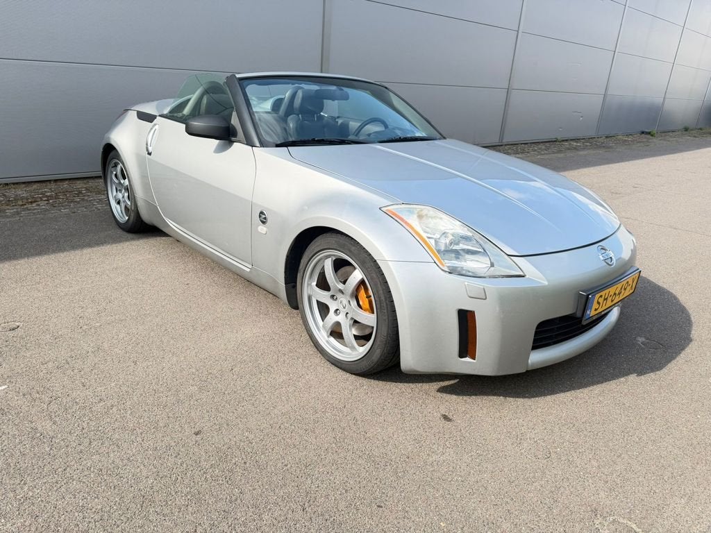 Nissan 350Z Roadster 3.5 V6 | Nieuw apk | Xenon | 280pk, Auto's, 350Z, Achterwielaandrijving, Zwart, Cabriolet