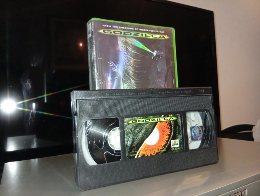 Godzilla 1998 | VHS/Videoband Film, Vanaf 12 jaar, Ophalen of Verzenden, Gebruikt, Science Fiction en Fantasy