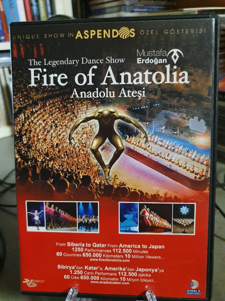 DVD Anadolu Atesi / Fire of Anatolia by Mustafa Erdogan, Alle leeftijden, Ophalen, Zo goed als nieuw