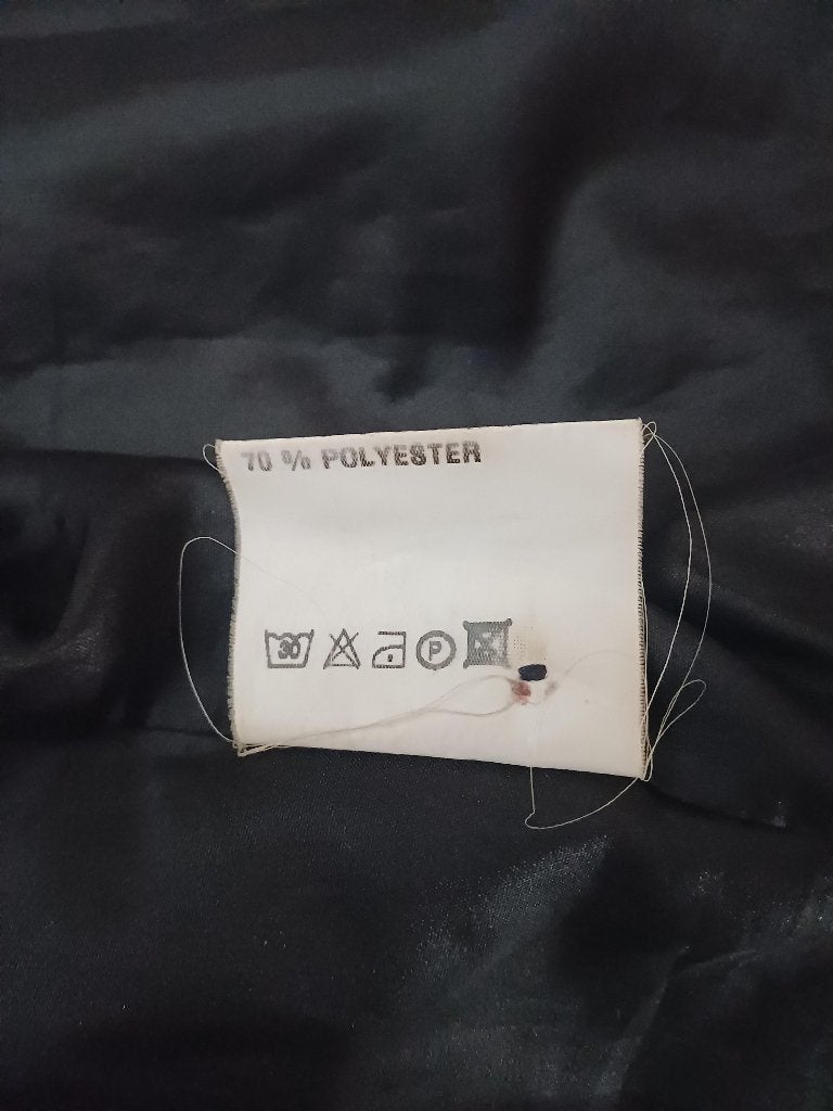 Herluf vintage (Deens) regenjas (Lakjas), Herluf Design Denmark, Ophalen of Verzenden, Gedragen, Zwart