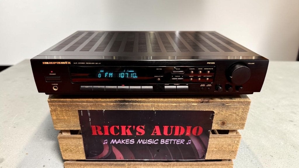 Marantz SR-47 Stereo Receiver | RDS | Phono MM | GARANTIE, Marantz, Ophalen of Verzenden, Zo goed als nieuw, DE KEMPEN 18 • 6021PZ • BUDEL