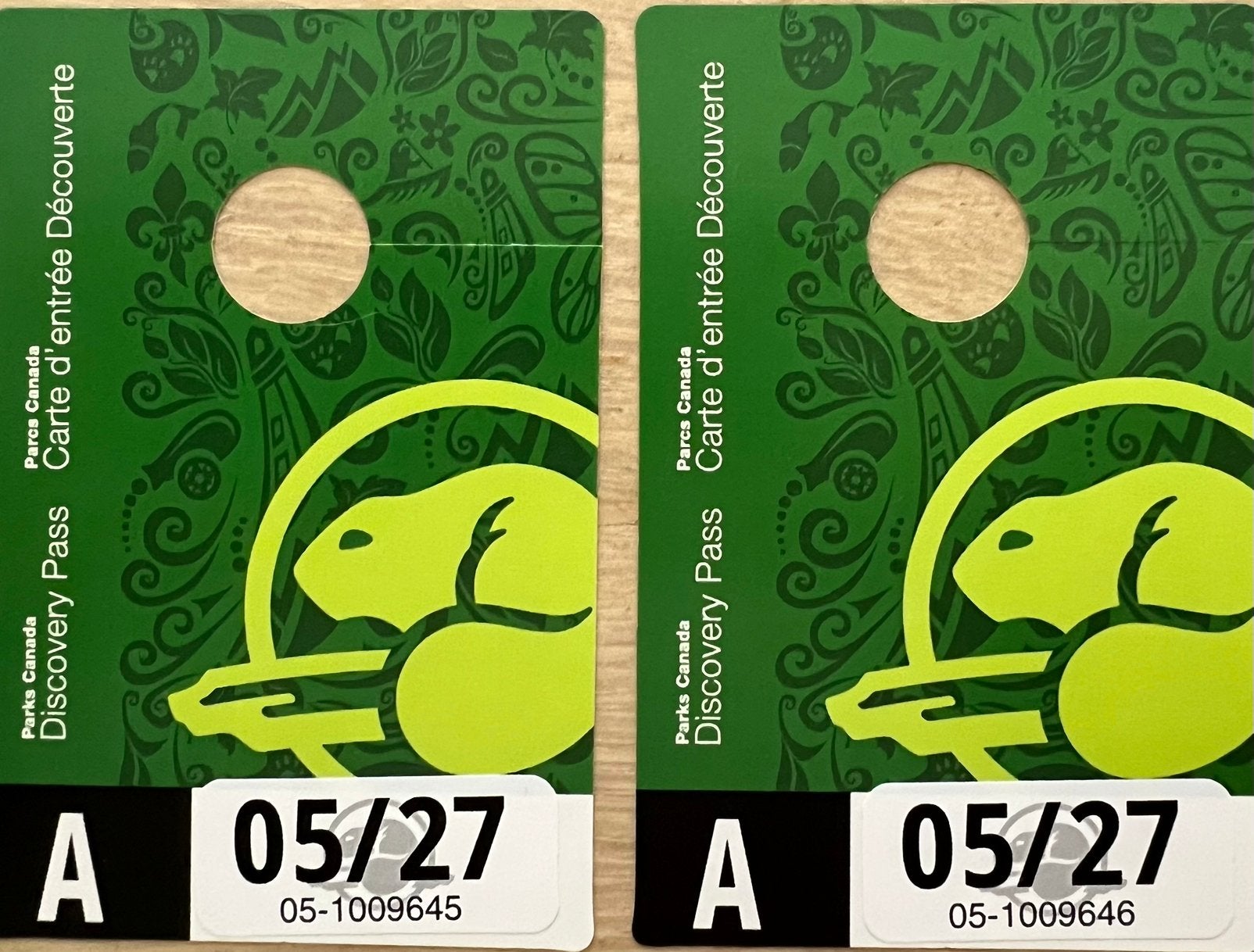 Discovery Pass Canada, Tickets en Kaartjes, Autovignetten, Twee personen