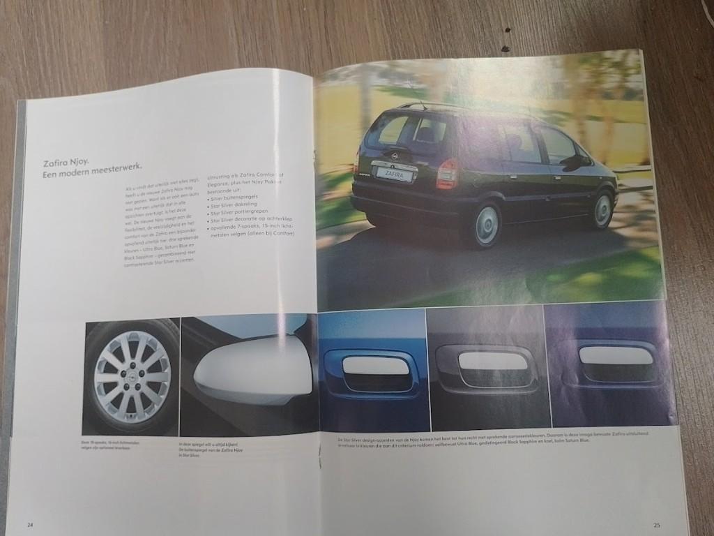 Opel Zafira A autofolder, Ophalen of Verzenden, Nieuw, Opel