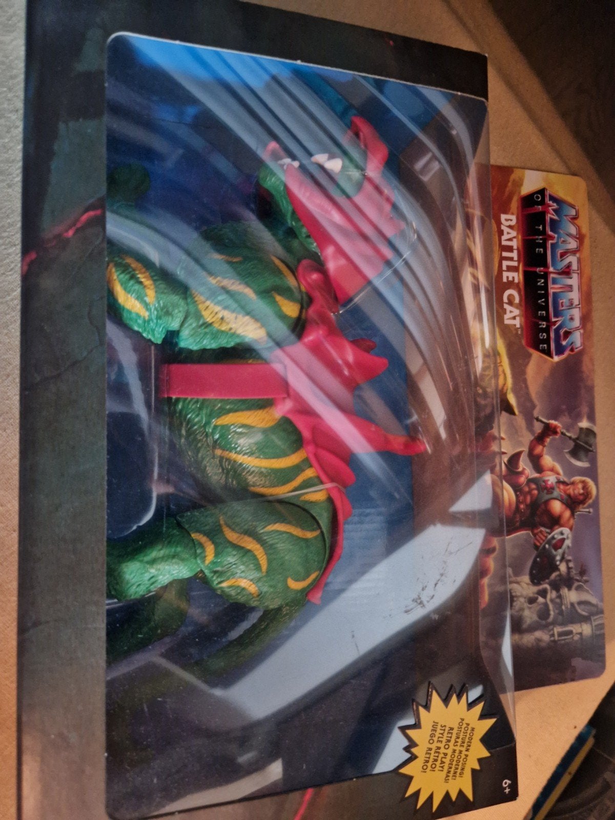 masters of the universe he-man battlecat battle cat nieuw, Ophalen of Verzenden, Nieuw