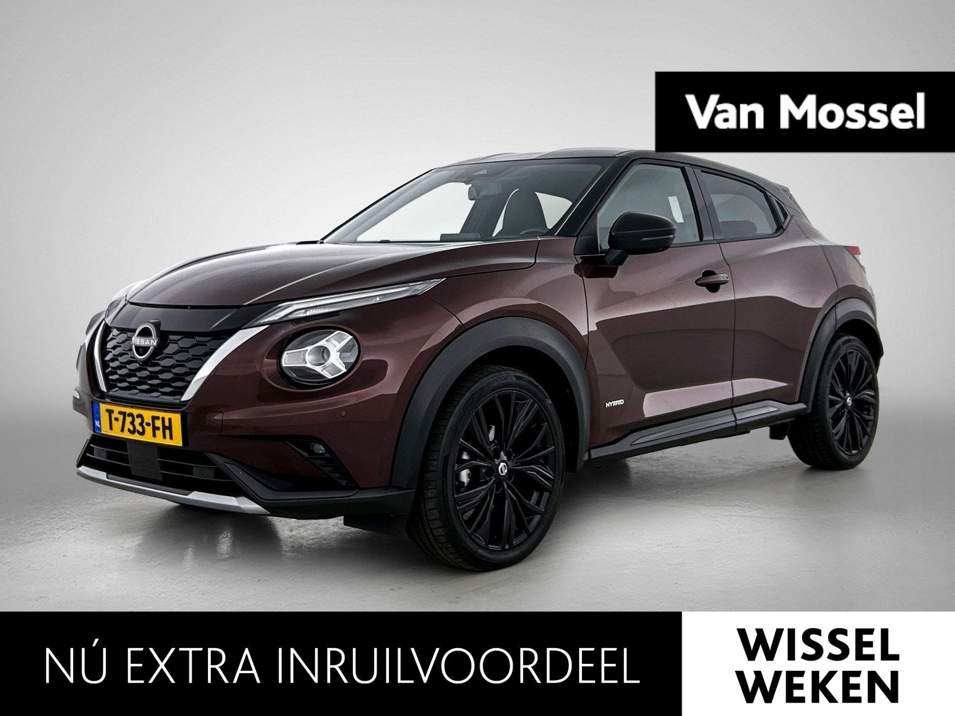 Nissan Juke 1.6 Hybrid N-Design | NAVIGATIE | CAMERA | KLIMA, Auto's, 12 maanden, Gebruikt, Origineel Nederlands, Hybride Elektrisch/Benzine