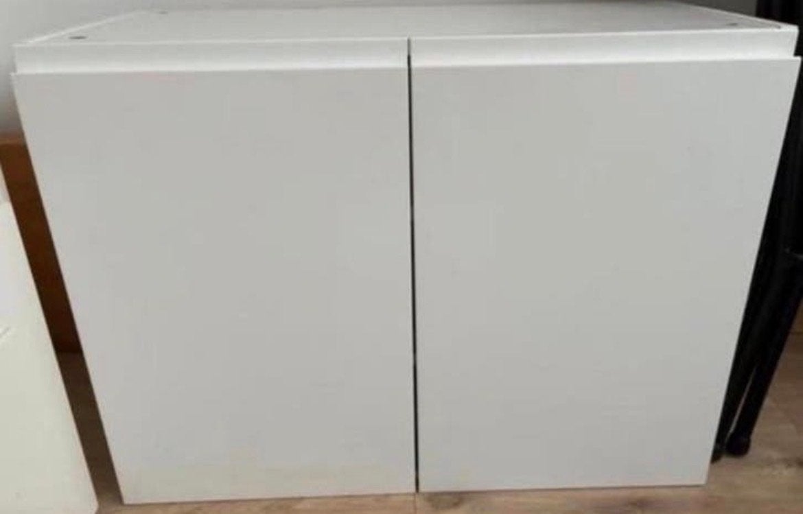 IKEA Kastje Wit 80x39x60 cm met 2 deuren en planken, Huis en Inrichting, Kasten | Overige, Ophalen, Zo goed als nieuw