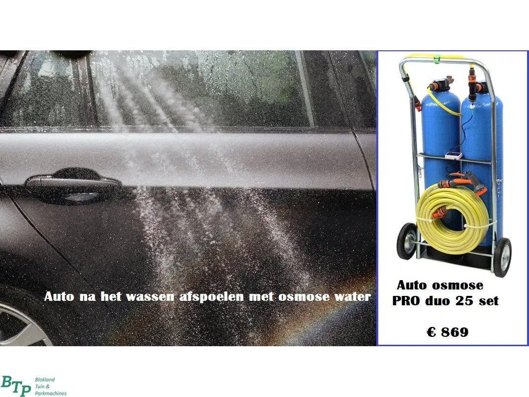 Voertuigreinigsset osmose auto / vrachtauto set spoelset Dem