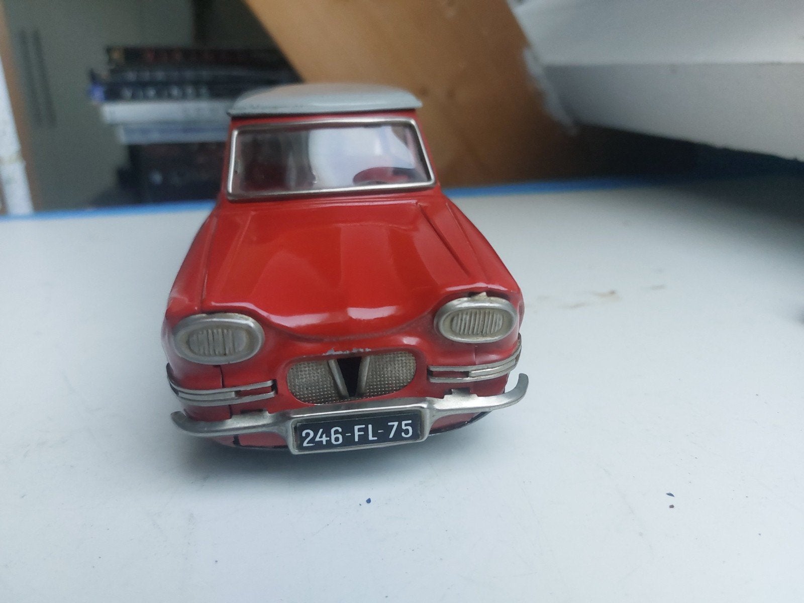 Vintage Blikken Citroën Ami joustra, Ophalen of Verzenden