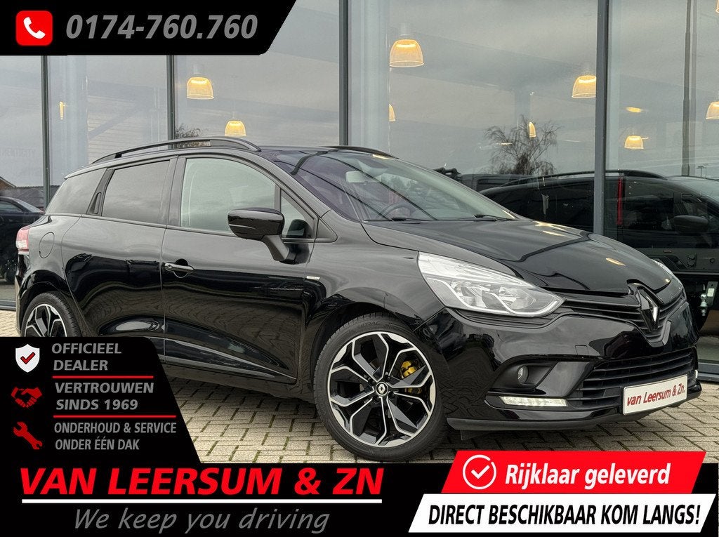 Renault Clio Estate 1.2 TCe Limited | Automaat | Airco | Nav, Stof, Gebruikt, 4 cilinders, 635 kg