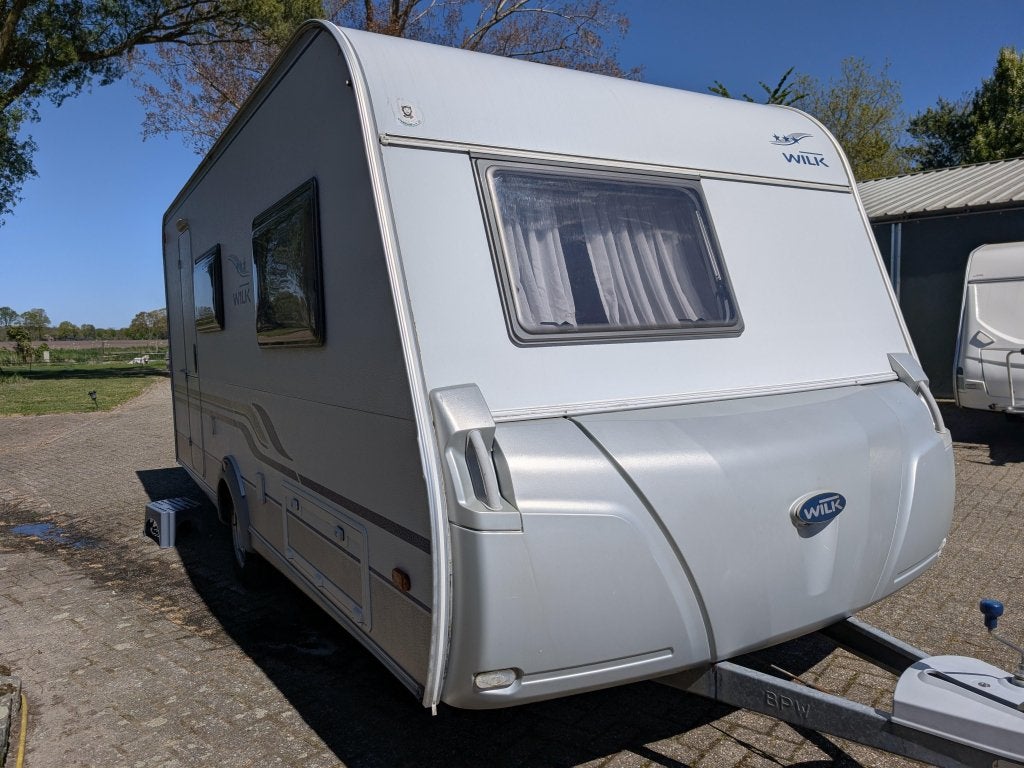 Wilk S3 450FS voortent mover, Caravans en Kamperen, Caravans, Bedrijf, Overige typen, 4 tot 5 meter, Schokbreker