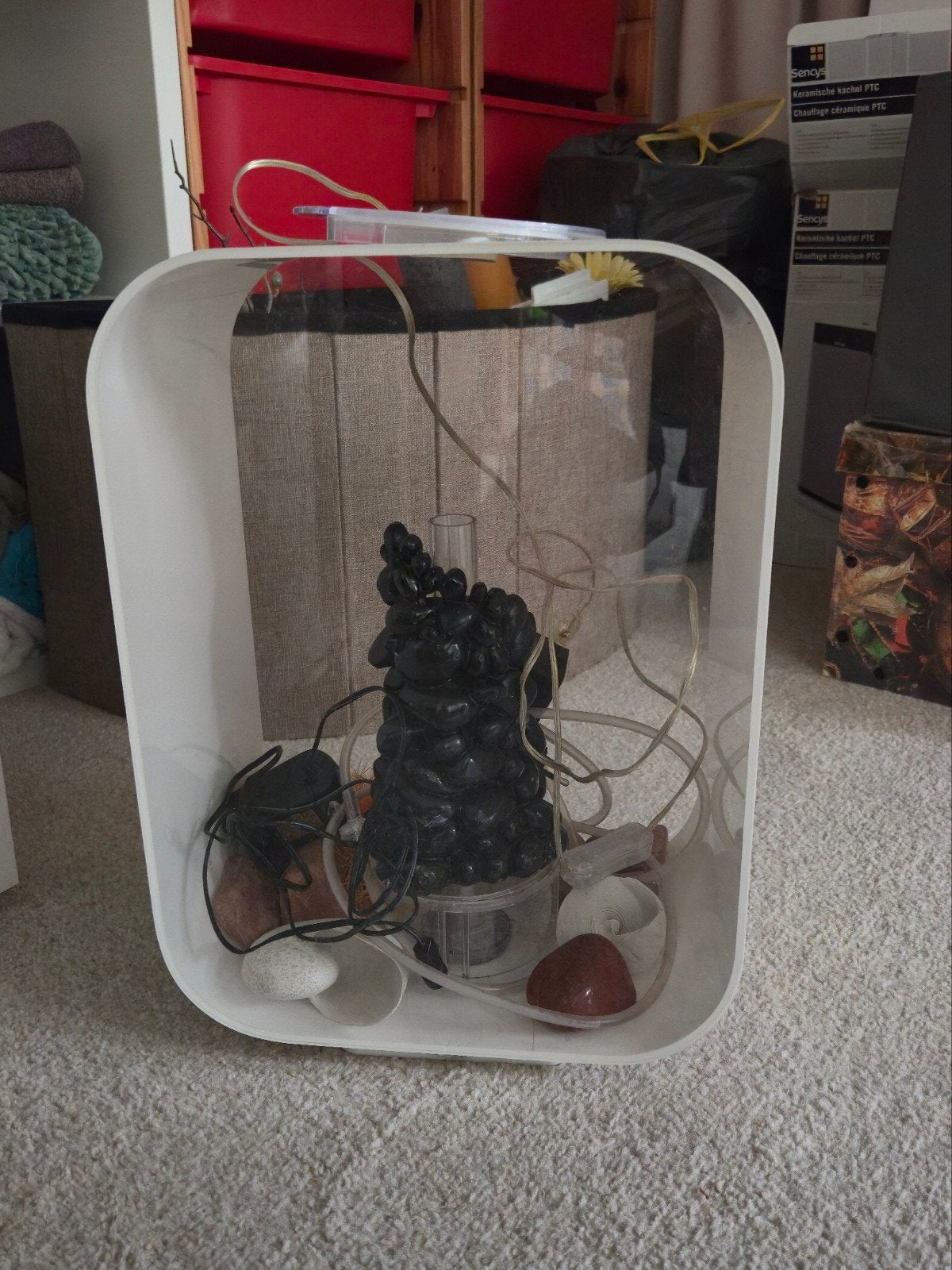 Biorb aquarium, Ophalen, Gebruikt