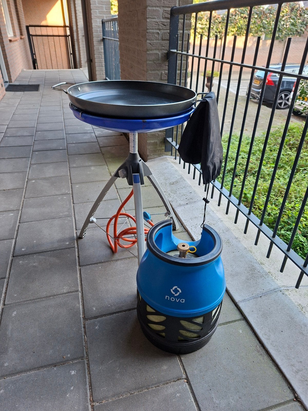 Cadac Skottelbraai met gasfles en accessoires