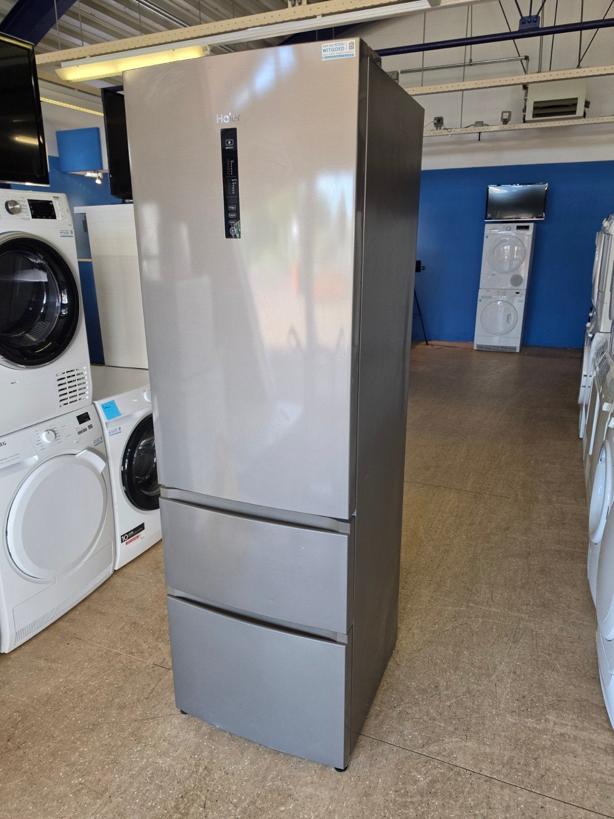 Haier koelvriescombinatie | A++ | Total No Frost | Garantie✅, Jirnsum, Haier, 200 liter of meer, 60 cm of meer