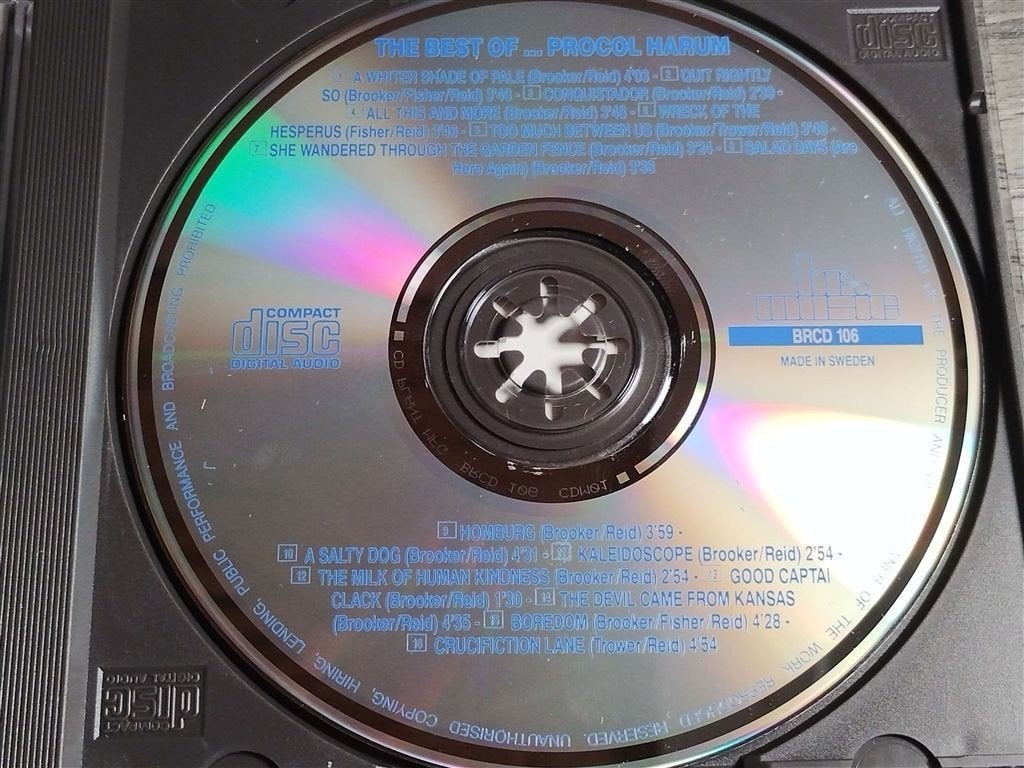 Procol Harum ‎– The Best Of ... Procol Harum, Ophalen of Verzenden, Zo goed als nieuw, Poprock