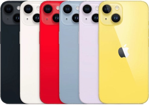 Apple iPhone 14 – moderne smartphone met sterke prestaties, Niet ingevuld, 128 GB, Apple, Zwart