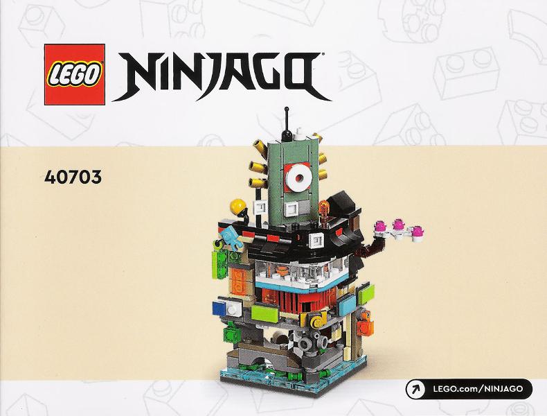 Lego | Micro NINJAGO City | 40703, Lego, Lego, Nieuw, https://legohouse.com/en-gb/info/contact-us/