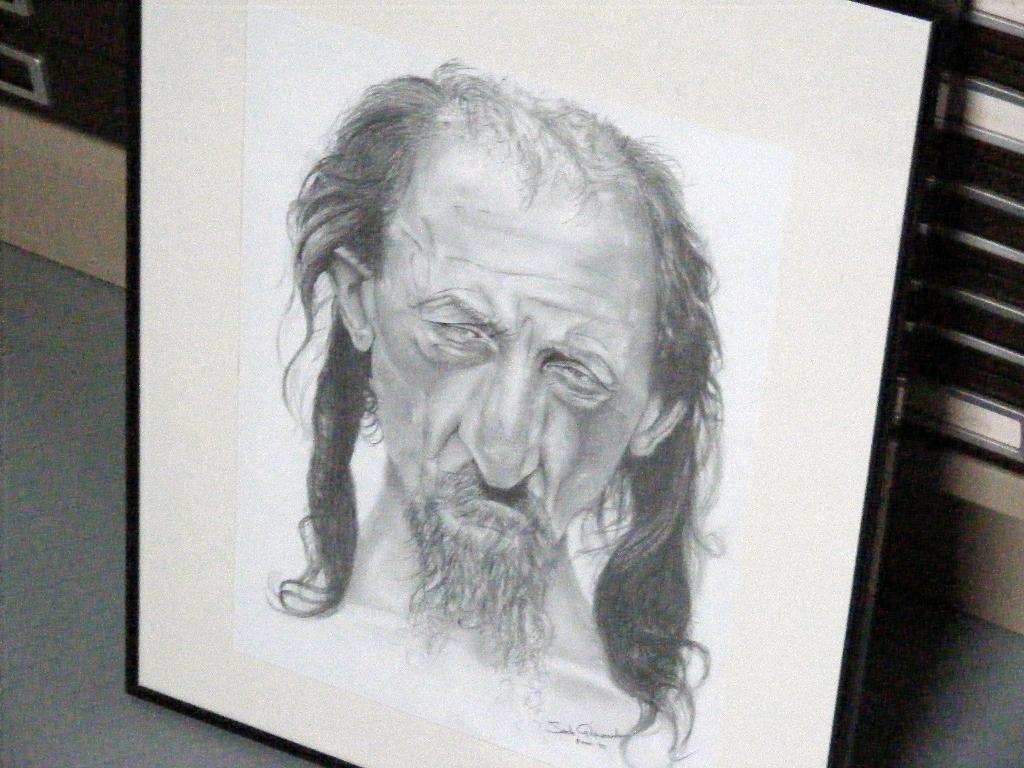 Rus - Potlood tekening.  Heb ik zelf gemaakt.. Apart en mooi, Antiek en Kunst, Kunst | Tekeningen en Foto's, Verzenden