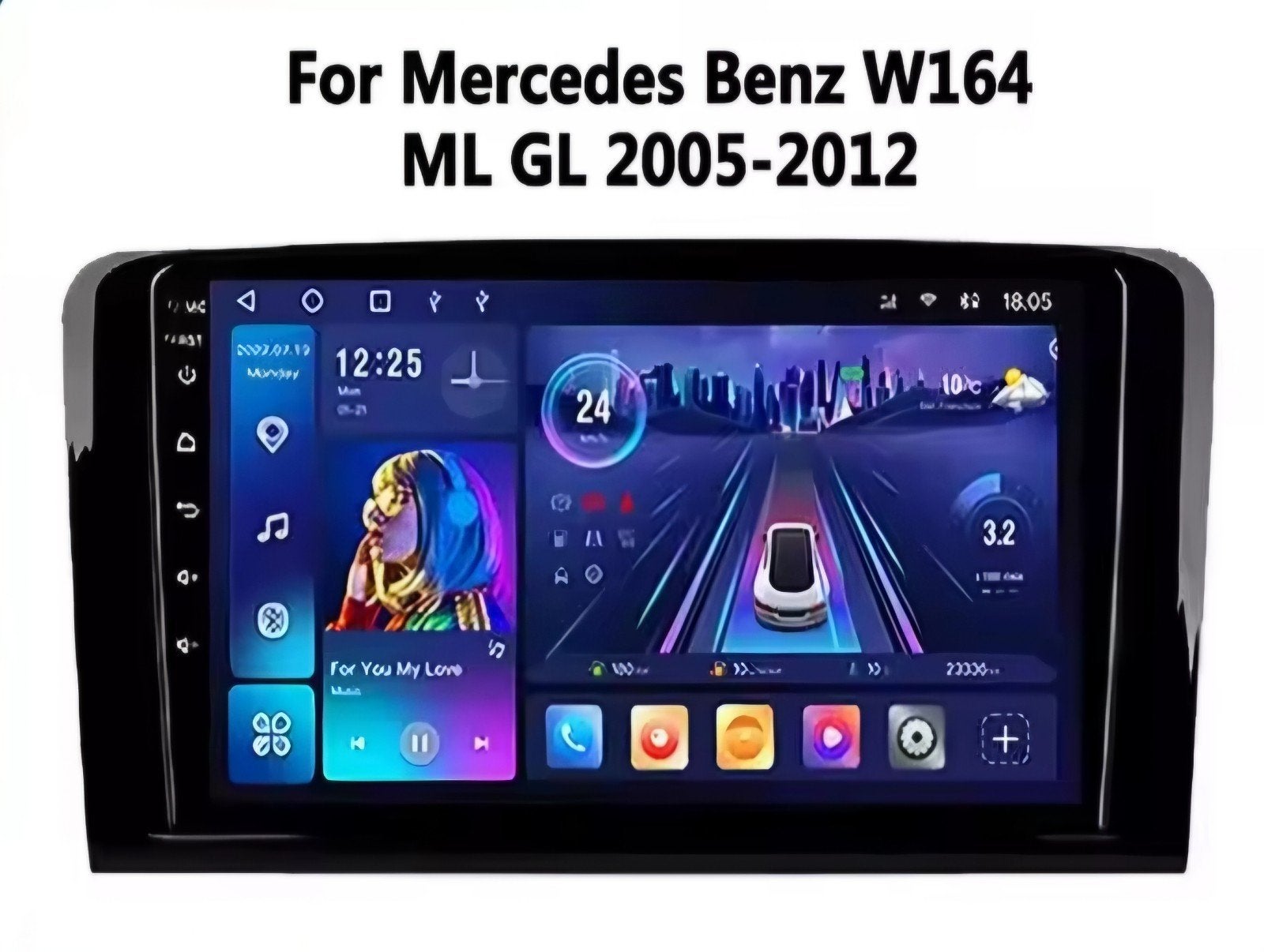 Mercedes-Benz ML/GL W164 X164 Navigatie CarPlay Android, Ophalen of Verzenden, CARNAVI, Info@carnavi.nl, Vinkstraat 4 8172GM Vaassen