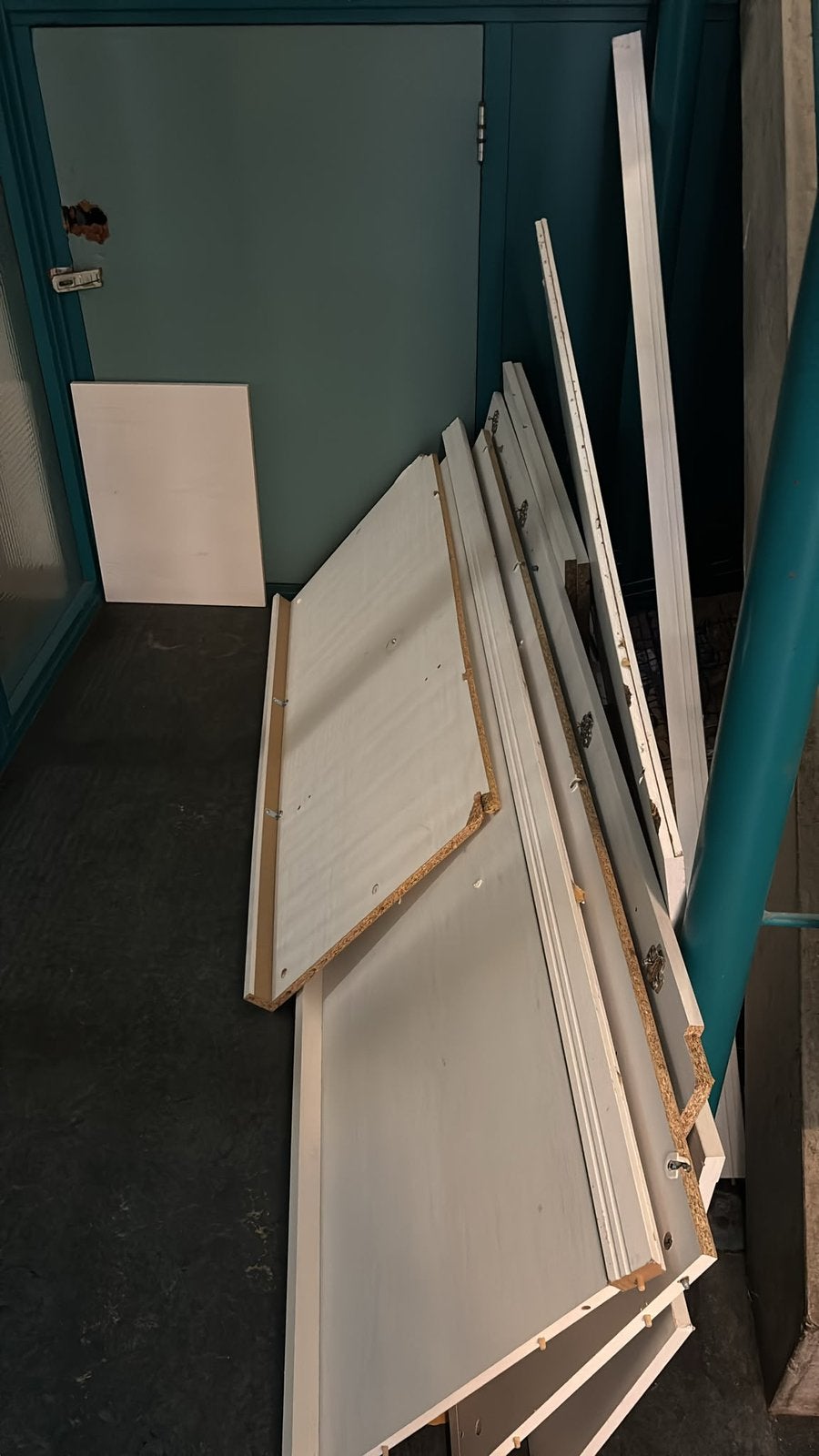 50€ beloning voor vandaag afhalen panelen in centrum Leiden, Ophalen, Gebruikt, Hout, Minder dan 20 mm