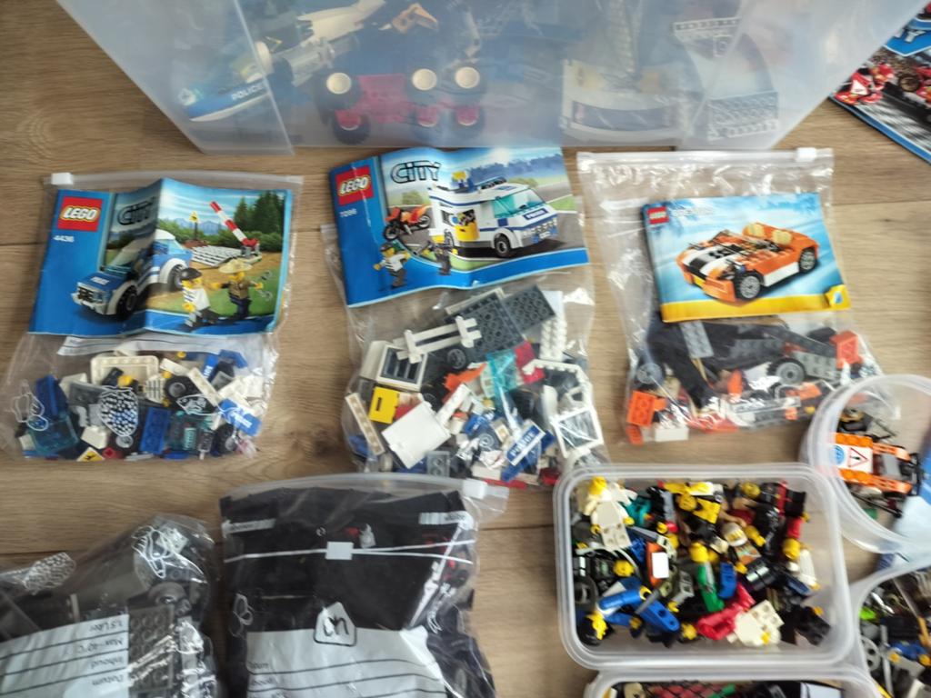 Lego, Ophalen