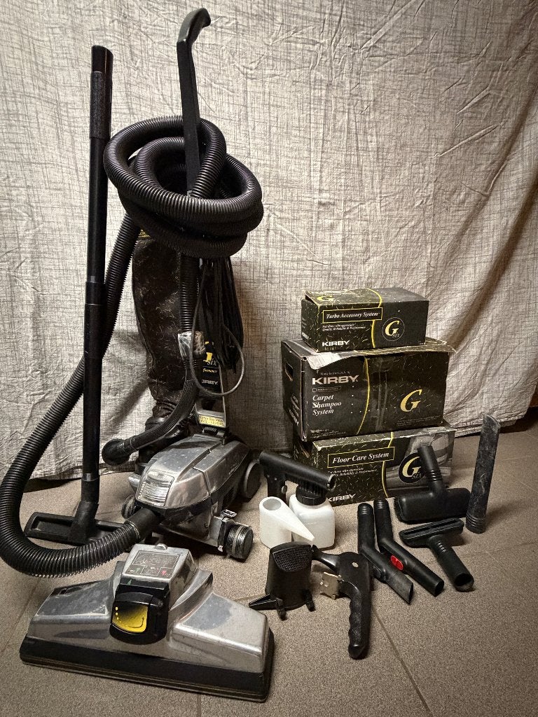 Kirby G6 Stofzuiger compleet, Witgoed en Apparatuur, Overige merken, Gebruikt, Geschikt voor harde vloeren, 1600 tot 2000 watt