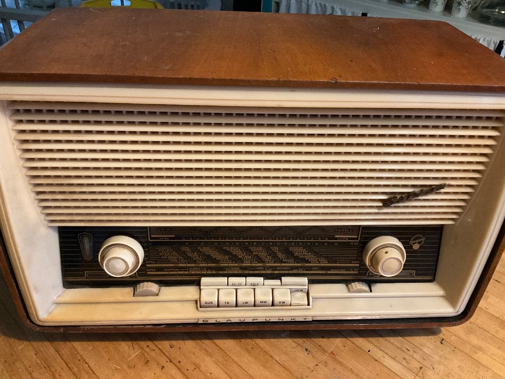 Blaupunkt jaren 60 radio, Audio, Tv en Foto, Ophalen, Gebruikt, Radio