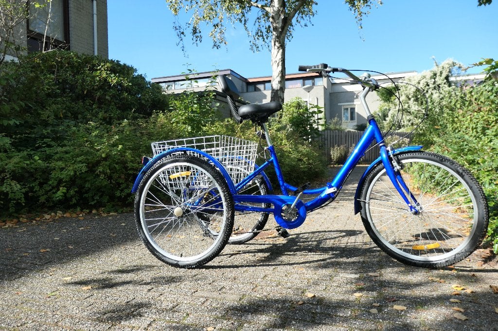opvouwbare driewielfiets volwassene, Fietsen en Brommers, Ophalen, Zo goed als nieuw, Trommelrem, Onbekend