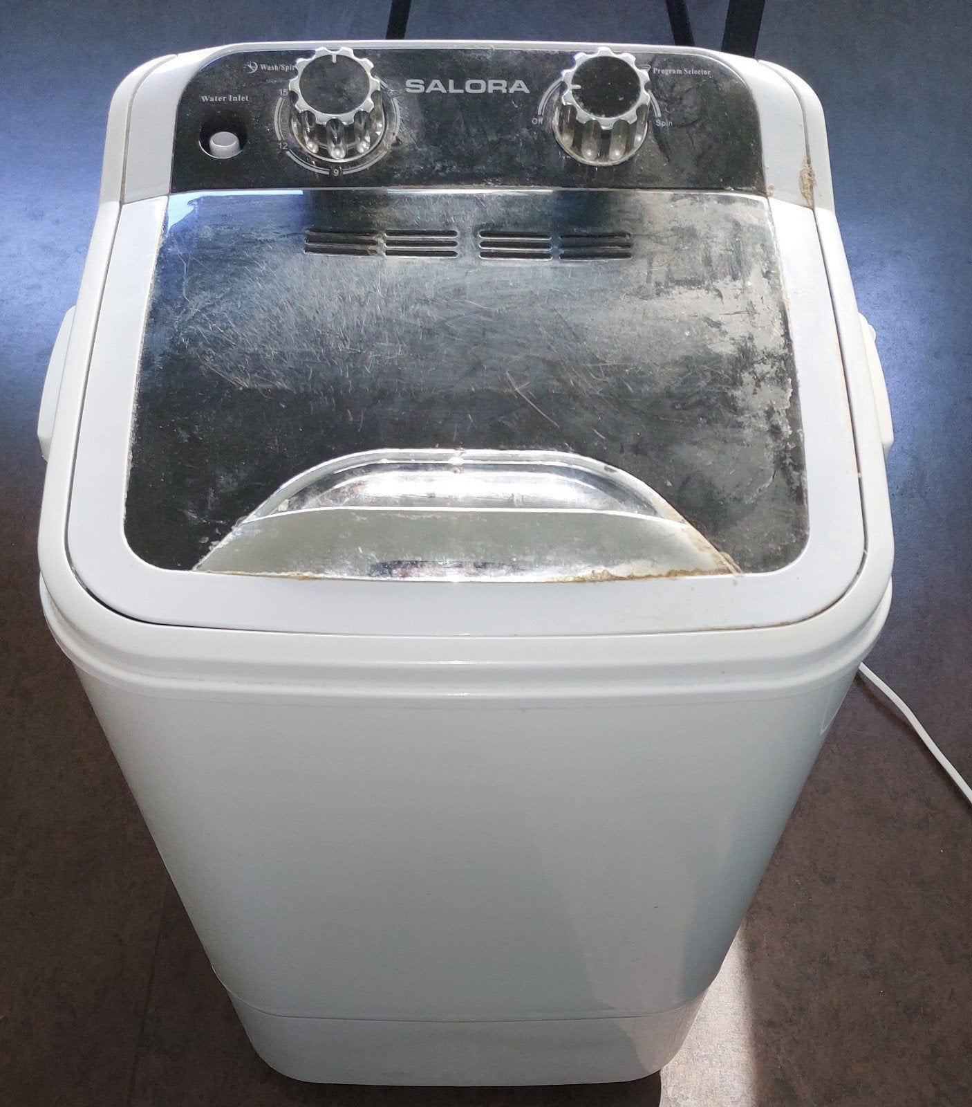 Salora Mini Wasmachine - Compact en Functioneel, Ophalen, Minder dan 85 cm, Minder dan 4 kg, Bovenlader