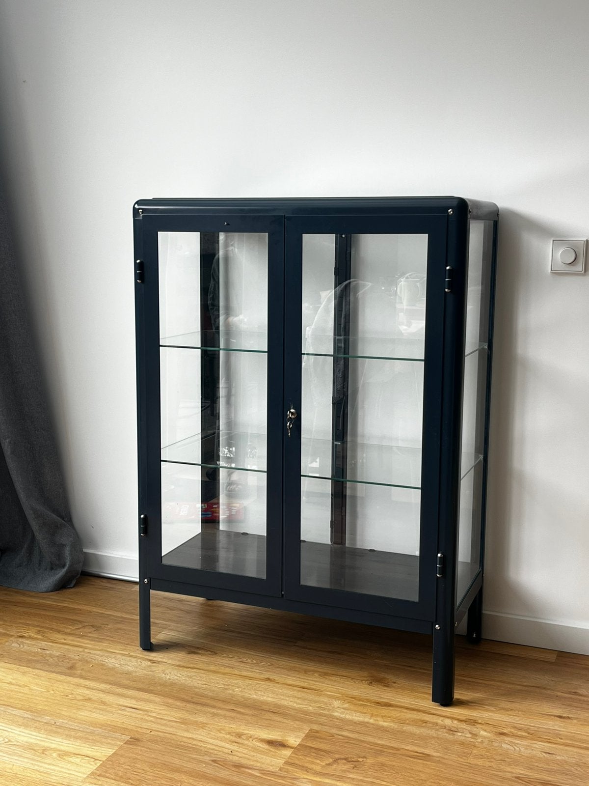Vitrinekast, Ophalen, Gebruikt, 100 tot 150 cm, 50 tot 100 cm