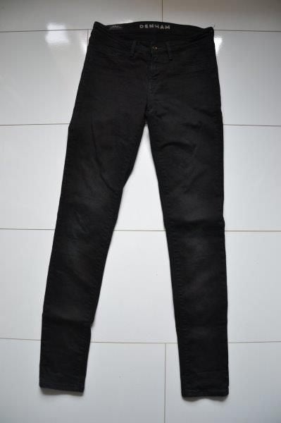 Zwarte Denham jeans, maat 28/32., Denham, Zwart, Ophalen of Verzenden, Zo goed als nieuw